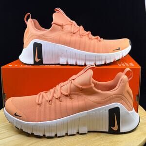 Nike Free Metcon 6 Apricot Agate Black White FJ7127 800 Men's Size 10.5